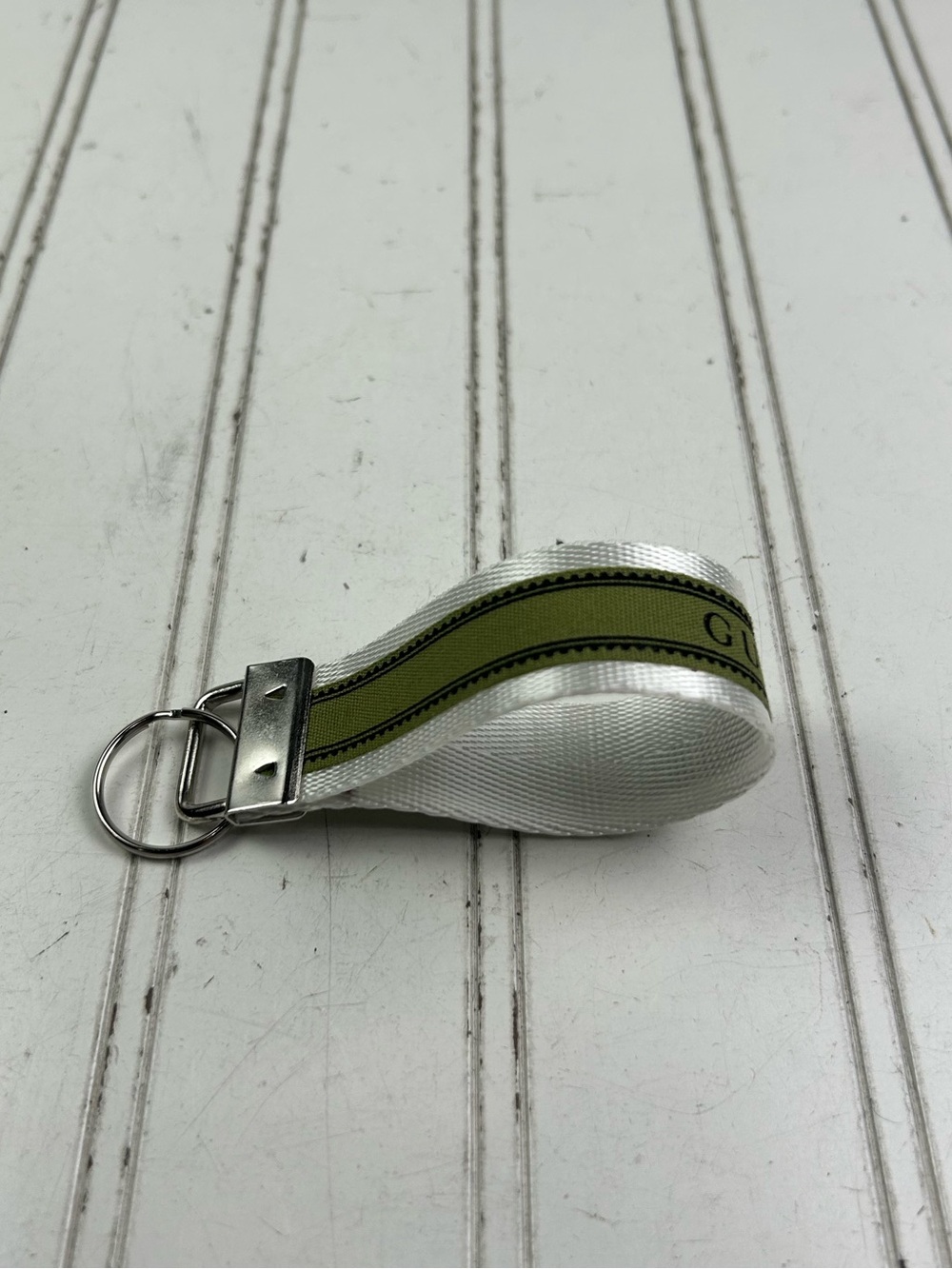 Gucci Upcycled Designer Keychain Unisex Key Fob Luxury Bag Charm Accessory NWT - Picture 3 of 5
